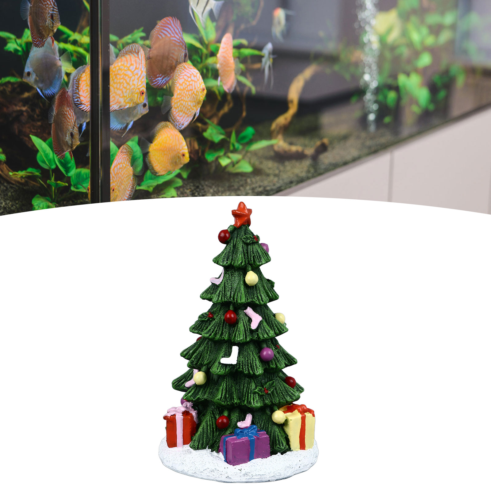 Aquarium Plant Roots - ZK20 Christmas Fish Tank Ornament Exquisite
