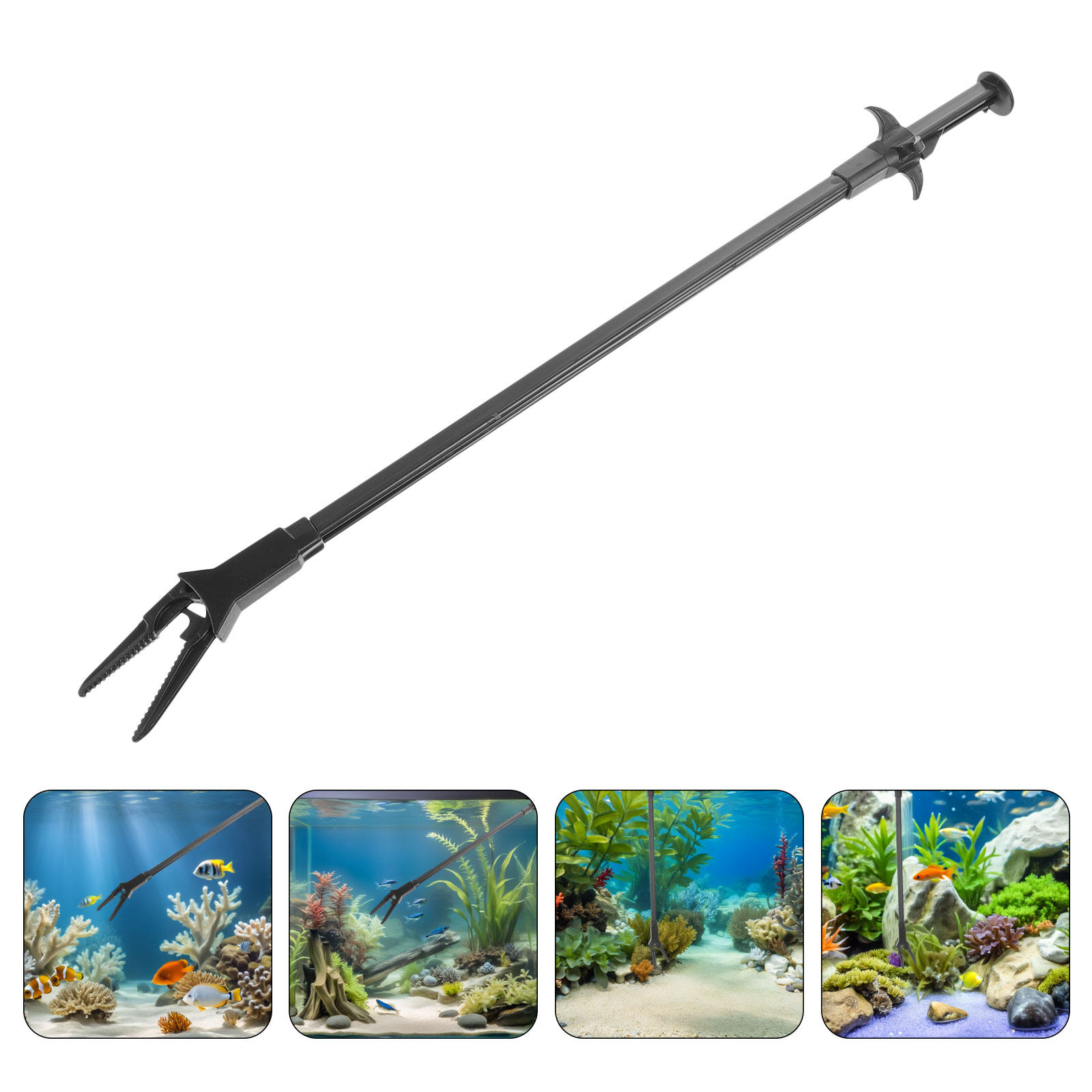 Planted Aquarium Tips - 3Pcs Long Aquarium Tweezers 19.7inch for