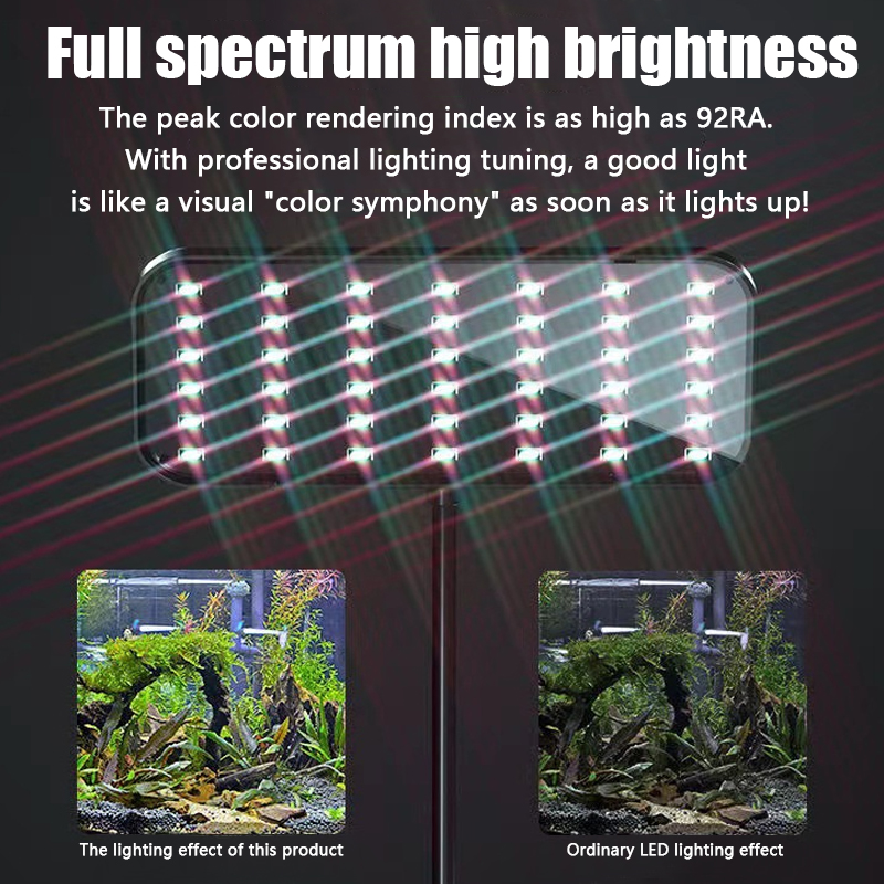 13W LED Lamp Aquarium Decorati - Aquarium Planted Tank Fertilizer recension och pris