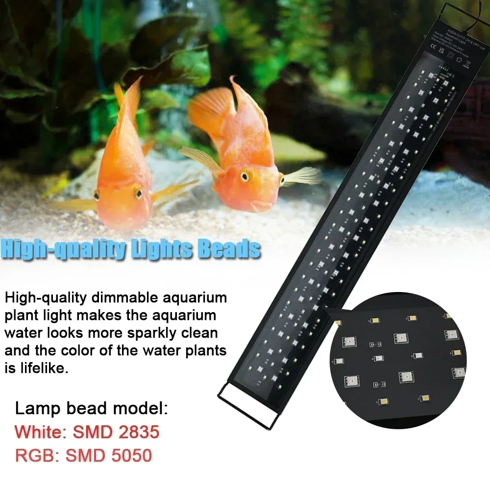 IP68 Waterproof Aquarium LED L - Aquarium Planted Tank Fertilizer recension och pris