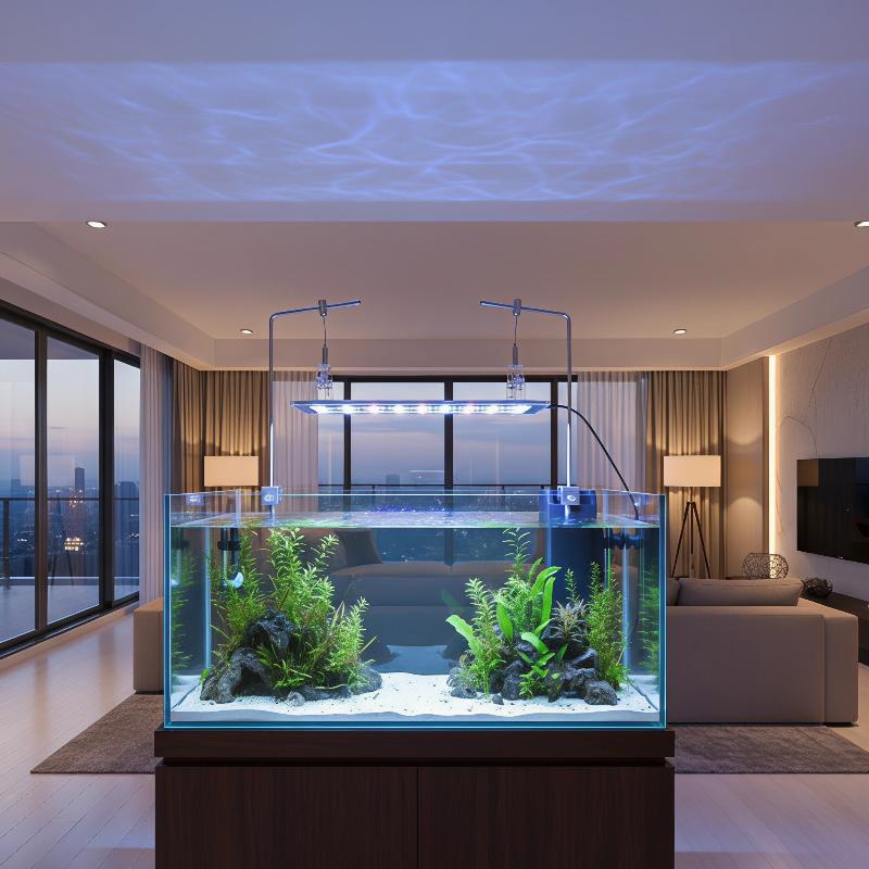 Aquatic Plant Light Rack Heavy - Planted Aquarium Hanging Light recension och pris