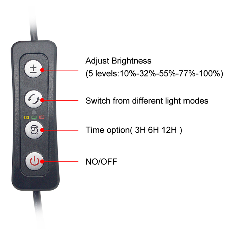 Aquarium LED Light for 16-64CM - Aquarium Planted Tank Fertilizer recension och pris