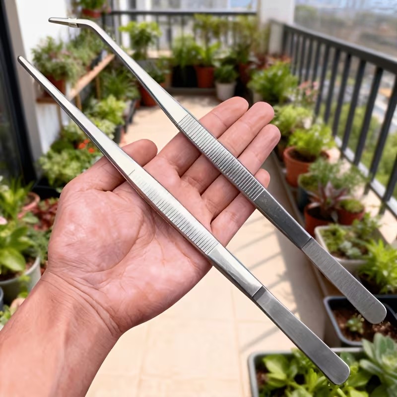 2pcs 20cm Stainless Steel Twee - Planted Aquarium Tips recension och pris