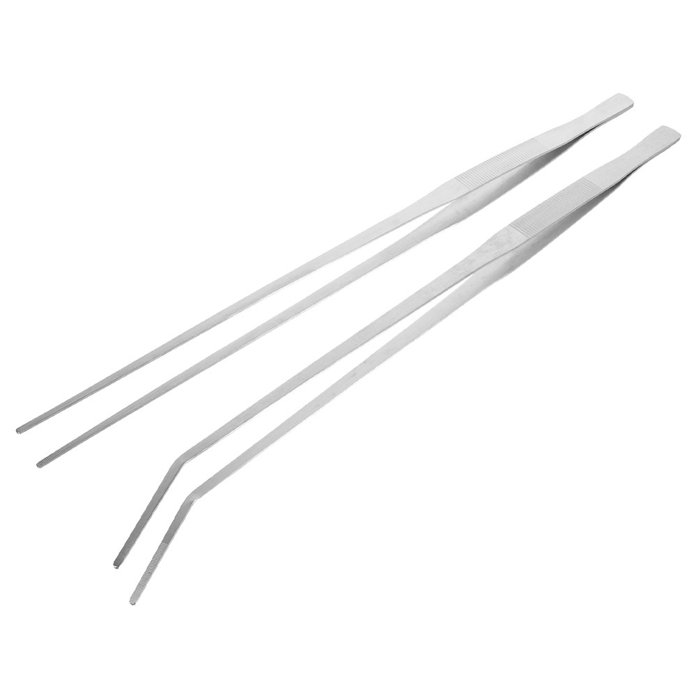 2Pcs Metal Aquarium Tweezers L - Planted Aquarium Tips recension och pris