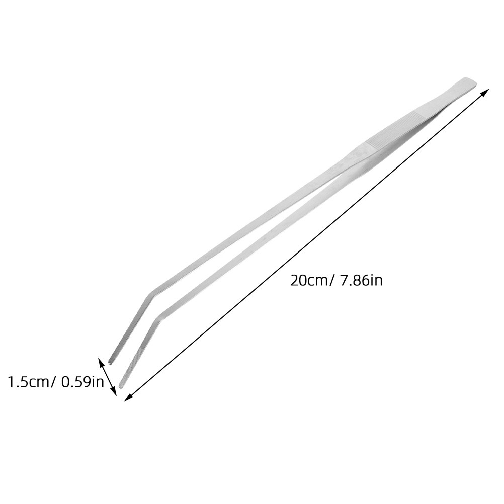 2Pcs Metal Aquarium Tweezers L - Planted Aquarium Tips recension och pris
